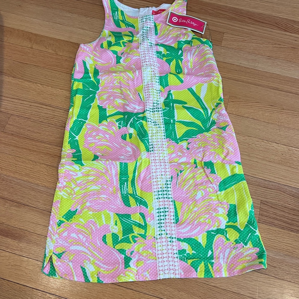 NWT Lilly Pulitzer for Target Multicolor Dress with Pineapple Button
